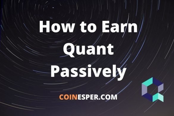 How to earn Quant passively on CoinMetro