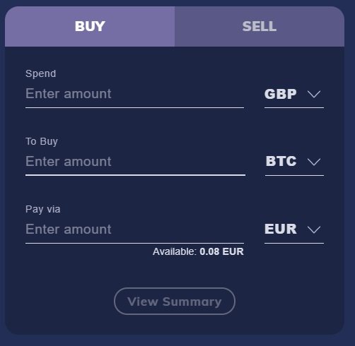 How to buy PARSIQ using CoinMetro's widget